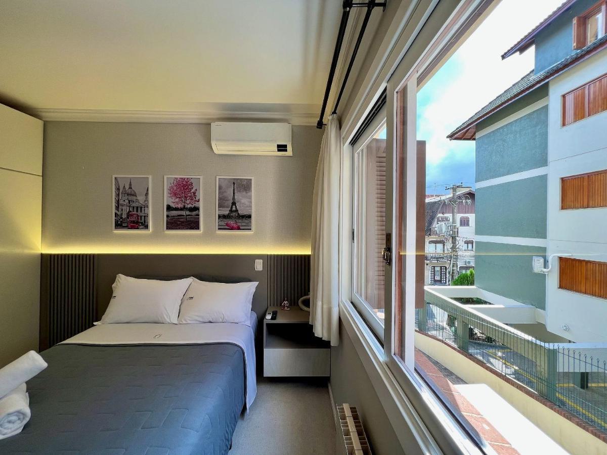 Apartamento Palladio 1Dorm Centro By Achei Gramado Extérieur photo
